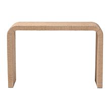 Wholesale Interiors bali and pari Eviana Japandi Jute Waterfall Table 
