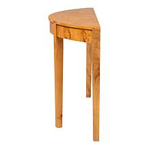 Wholesale Interiors bali and pari Jihan Modern Wood Half Moon Console