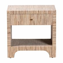 Wholesale Interiors bali and pari Julia Bohemian Woven Nightstand