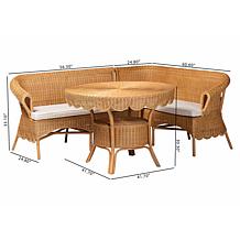 Wholesale Interiors bali and pari Keitha Rattan Dining Set