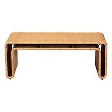 Wholesale Interiors bali and pari Nevada Rattan Coffee Table