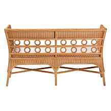 Wholesale Interiors bali and pari Oxford Rattan Dining Bench Armrests