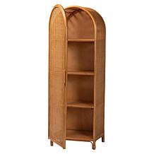 Wholesale Interiors bali and pari Paloma Rattan Cabinet with Shelves