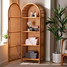 Wholesale Interiors bali and pari Paloma Rattan Cabinet with Shelves