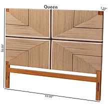 Wholesale Interiors bali and pari Prita Wood Headboard King