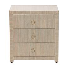 Wholesale Interiors bali and pari Quinn Bohemian Woven Nightstand