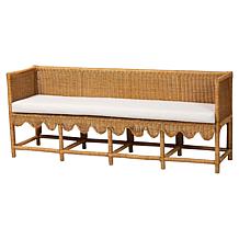 Wholesale Interiors bali and pari Seranay Bohemian Rattan 2pc Nook Set