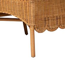 Wholesale Interiors bali and pari Tamara Rattan Dining Bench Set