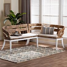 Wholesale Interiors bali and pari Ubud Dining Nook Set 2 Piece