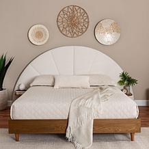 Wholesale Interiors Baxton Studio Bernice Cream King Bed