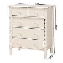 Wholesale Interiors Baxton Studio Braith Drawer Chest