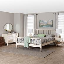 Wholesale Interiors Baxton Studio Braith King Set Nightstands