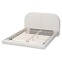 Wholesale Interiors Baxton Studio Cachet Upholstered Platform Bed King