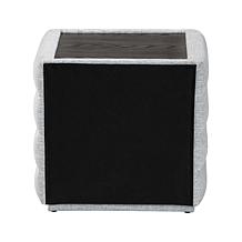 Wholesale Interiors Baxton Studio Cadmus Modern Fabric  Nightstand