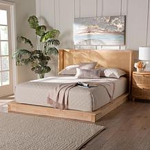 Wholesale Interiors Baxton Studio Glennis Brown Queen Bed