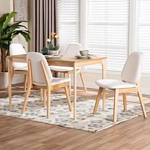 Wholesale Interiors Baxton Studio Hudson Dining Set 5 Piece