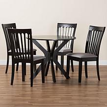 Wholesale Interiors Baxton Studio Lore Grey Dining Set