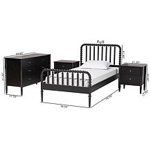 Wholesale Interiors Baxton Studio Lucera Twin 4 Piece Set