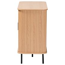 Wholesale Interiors Baxton Studio Lucia Fluted Storage Cabinet