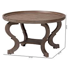 Wholesale Interiors Baxton Studio Madrona Wood Coffee Table