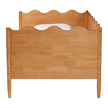 Wholesale Interiors Baxton Studio Malaya Oak Brown Twin Daybed