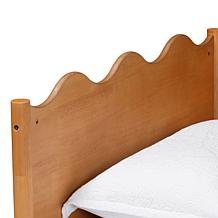 Wholesale Interiors Baxton Studio Malaya Oak Brown Twin Daybed