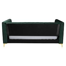 Wholesale Interiors Baxton Studio Oksana Velvet Full Daybed