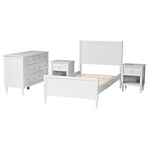 Wholesale Interiors Baxton Studio Roni White Full Bedroom Set