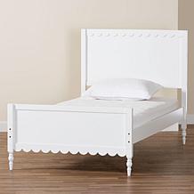 Wholesale Interiors Baxton Studio Roni White Full Platform Bed