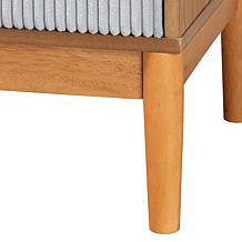 Wholesale Interiors Baxton Studio Taylin Gray Nightstand