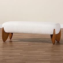 Wholesale Interiors Baxton Studio Vinicio Mid Century Accent Bench