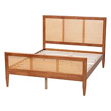 Wholesale Interiors Baxton Studio Walthard Walnut King Bed