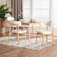 Wholesale Interiors Baxton Studio Wattsu Dining Set 5 Piece