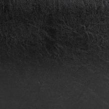 Wholesale Interiors Bicast Leather Ottoman with Rounded Sides