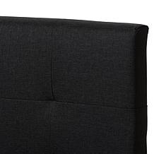 Wholesale Interiors Brookfield Charcoal Fabric Bed - Full