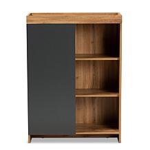 Wholesale Interiors Caspian Wood Shoe Cabinet