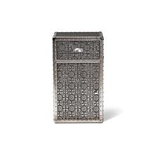 Wholesale Interiors Cosette Metal Floral Accent Cabinet