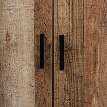 Wholesale Interiors Cyrille Wood 4-Door Shoe Cabinet