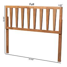 Wholesale Interiors Duncan Wood Queen Size Headboard