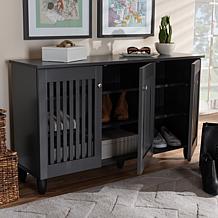 Wholesale Interiors Fernanda 3-Door Entryway Shoe Storage Cabinet