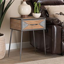 Wholesale Interiors Laurel 1-Drawer Nightstand