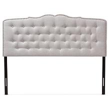 Wholesale Interiors Lucy Fabric Queen-Size Headboard