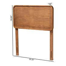 Wholesale Interiors Mailene Wood Twin Size Headboard