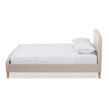 Wholesale Interiors Mia Fabric Upholstered King-Size Platform Bed