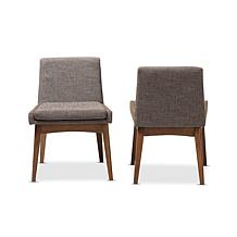 Wholesale Interiors Nexus Upholstered 2-piece Dining Chair Set