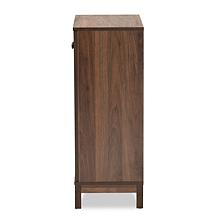 Wholesale Interiors Nissa Wood 2-Door Shoe Storage Cabinet