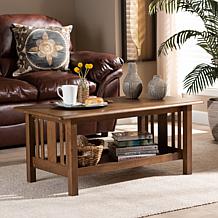 Wholesale Interiors Rylie Rectangular Wood Coffee Table