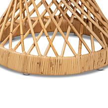 Wholesale Interiors Seville Natural Finished Rattan End Table