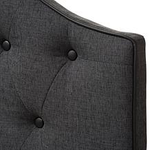 Wholesale Interiors Windsor Upholstered Scalloped Headboard - Queen