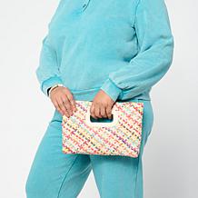 Wildflower Convertible 3-in-1 Woven Crossbody Bag